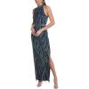 image:imageWomens Fullly Beaded GownNavy