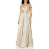 image:imageWomens Off The Shoulder GownGold