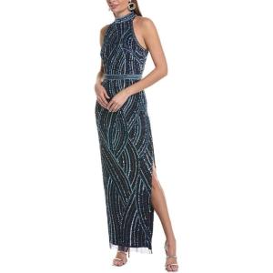 image:imageWomens Fullly Beaded GownNavy