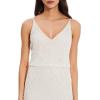 image:imageAdrianna Papell Womens Beaded Blouson GownIvory