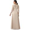 image:imageAdrianna Papell Womens Beaded Bodice Taffeta GownCashmere
