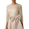 image:imageAdrianna Papell Womens Beaded Bodice Taffeta GownCashmere