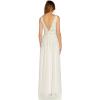 image:imageAdrianna Papell Womens Beaded Chiffon GownIvory