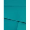 image:imageAdrianna Papell Womens Beaded Knit Crepe GownTeal Lagoon