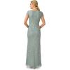 image:imageAdrianna Papell Womens Beaded Mermaid GownSpecial Occasion DressFrosted Sage