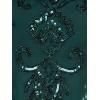image:imageAdrianna Papell Womens Beaded Sheath Short DressGem Green
