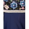 image:imageAdrianna Papell Womens Beaded Taffeta Long DressLight Navy