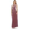image:imageAdrianna Papell Womens Beaded Velvet Mermaid GownSpecial Occasion DressAntique Rose