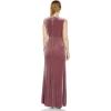 image:imageAdrianna Papell Womens Beaded Velvet Mermaid GownSpecial Occasion DressAntique Rose