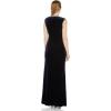 image:imageAdrianna Papell Womens Beaded Velvet Mermaid GownSpecial Occasion DressMidnight