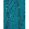 image:imageAdrianna Papell Womens Halter BeadedTeal