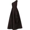 image:imageAdrianna Papell Womens One Shoulder Mikado GownBlack