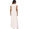 image:imageAdrianna Papell Womens Petite Long Metallic Knit Dress with TwistBlush