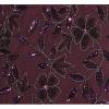 image:imageAdrianna Papell Womens Plus Size ShortSleeve Floral Beaded Godet Gown Night Plum