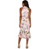 image:imageAdrianna Papell Womens Printed HighLow DressIvory Pink Multi