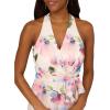 image:imageAdrianna Papell Womens Printed HighLow DressIvory Pink Multi