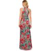 image:imageAdrianna Papell Womens Printed Mermaid DressTurquoise Multi