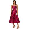 image:imageAdrianna Papell Womens Rose Jacquard Ankle DressPink Multi