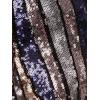 image:imageAdrianna Papell Womens Sequin One Shoulder GownBlack Multi