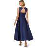 image:imageAdrianna Papell Womens Sweetheart Mikado Ankle DressLight Navy