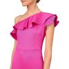 image:imageAidan Mattox Womens One Shoulder Aline GownMagenta