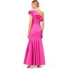 image:imageAidan Mattox Womens One Shoulder Aline GownMagenta