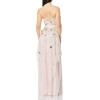 image:imageAidan Mattox Womens Strapless Tiered Ball GownPink Blush