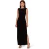 image:imageAdrianna Papell Womens Beaded Shoulder GownBlack