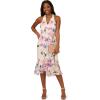 image:imageAdrianna Papell Womens Printed HighLow DressIvory Pink Multi
