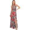 image:imageAdrianna Papell Womens Printed Mermaid DressTurquoise Multi