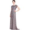 image:imageAdrianna Papell Womens ShortSleeve All Over Sequin GownLead