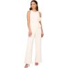 image:imageAdrianna Papell Womens Wide Leg Bow Detail JumpsuitIvory