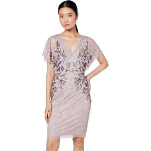 image:imageAdrianna Papell Short Beaded Dress DressCameo
