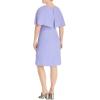 image:imageAdrianna Papell Womens Gauzy Crepe Corkscrew DrapeSmoky Hyacinth