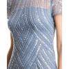 image:imageAdrianna Papell Womens Short Beaded Cocktail DressVintage Blue