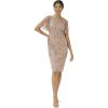 image:imageAdrianna Papell Womens Beaded Short DressRose Gold
