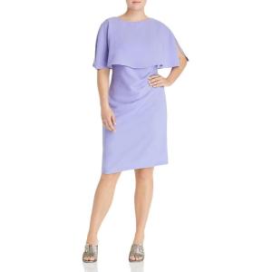image:imageAdrianna Papell Womens Gauzy Crepe Corkscrew DrapeSmoky Hyacinth