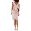 image:imageAdrianna Papell Womens Draped Short DressQuartz