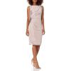 image:imageAdrianna Papell Womens Draped Short DressQuartz
