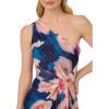image:imageAdrianna Papell ONE Shoulder Chiffon Gown