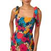 image:imageAdrianna Papell Printed Midi DressOrange Multi