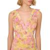 image:imageAdrianna Papell Printed Midi DressYellow Multi