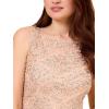 image:imageAdrianna Papell Womens Beaded Lace Sheath DressBlush
