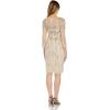 image:imageAdrianna Papell Womens Beaded Sheath DressBiscotti