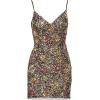 image:imageAdrianna Papell Womens Beaded Short DressBlack Multi