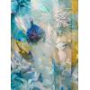image:imageAdrianna Papell Womens Floral Printed Veiled DressBlueIvory Multi