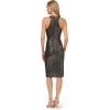 image:imageAdrianna Papell Womens Sequin Knit Halter DressBlack