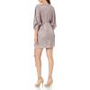 image:imageAidan Mattox Womens Kimono Draped DressBronze Multi