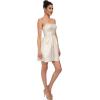 image:imageAidan by Aidan Mattox Womens Strapless Gold Party DressGold