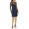 image:imageWomens Beaded Short DressNavyBlack